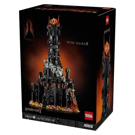 lego lord of the rings leaks|Lego Icons Lord of the Rings (10333) Barad